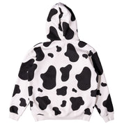 OVERSIZED LUX "MOO MOO" HOODIE - BLACK
