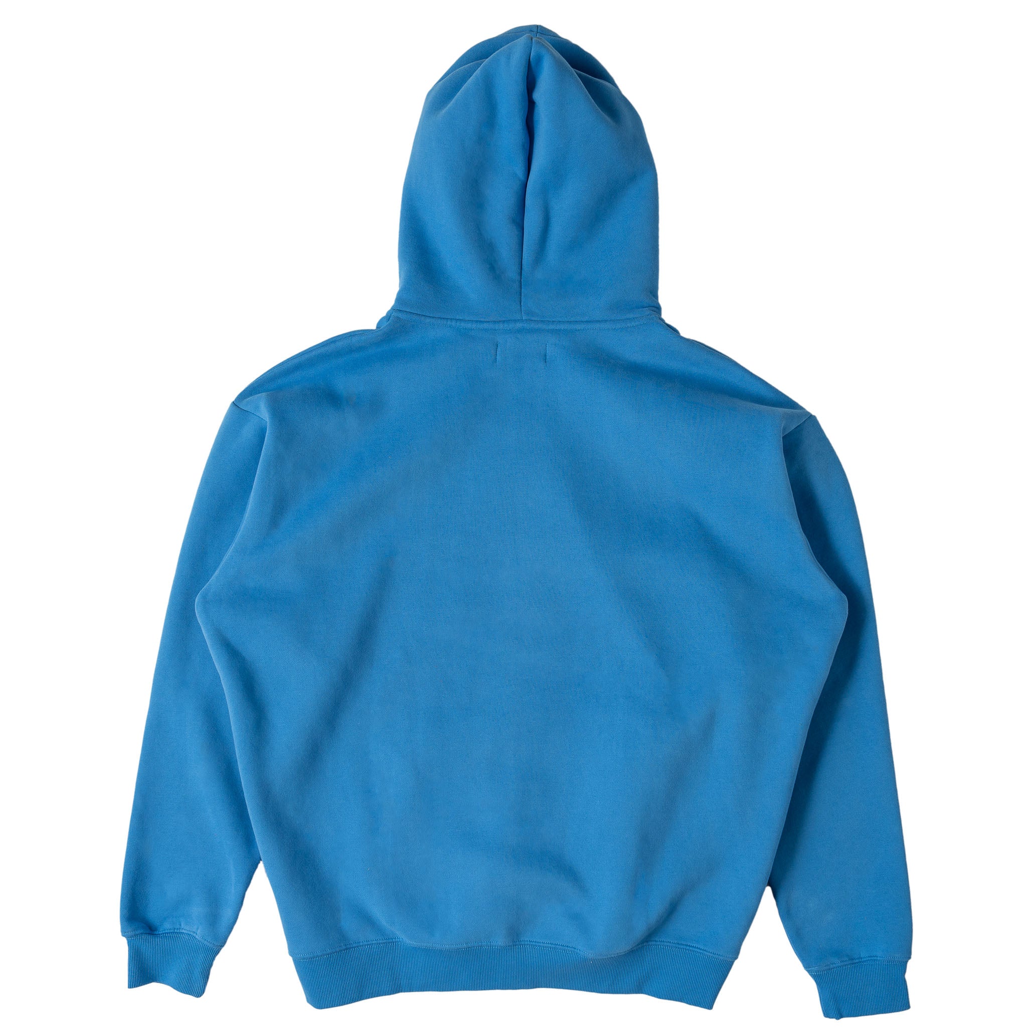 OVERSIZED LUX "SIMPLE" ZIP UP - BLUE