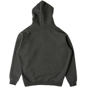 OVERSIZED LUX "SIMPLE" ZIP UP - GUNMETAL