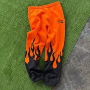 PREMIUM HEATER SWEATS - ORANGE / BLACK