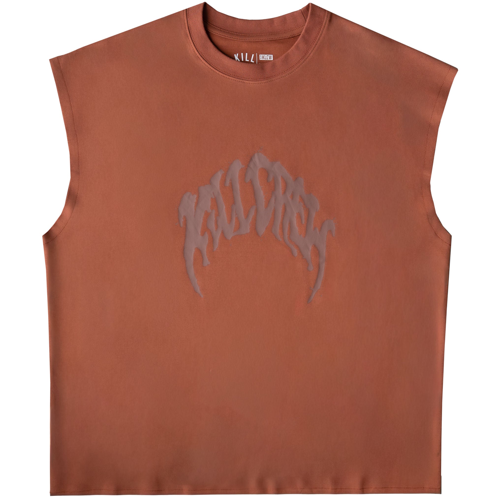 NATURAL COTTON MISFIT CUTOFF - BROWN