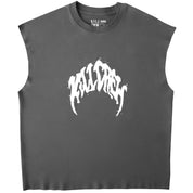 NATURAL COTTON MISFIT CUTOFF - GREY