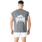 NATURAL COTTON MISFIT CUTOFF - GREY