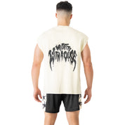 NATURAL COTTON MISFIT CUTOFF - CREAM