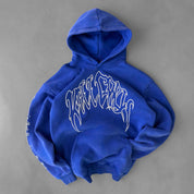 KILL CREW OVERSIZED LUX HOODIE - BLUE