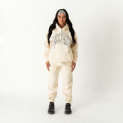 KILL CREW OVERSIZED LUX HOODIE - CREAM