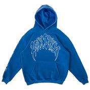 KILL CREW OVERSIZED LUX HOODIE - BLUE