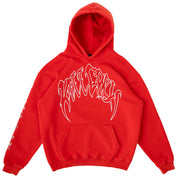 KILL CREW OVERSIZED LUX HOODIE - RED