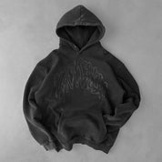 KILL CREW OVERSIZED LUX HOODIE - BLACKOUT