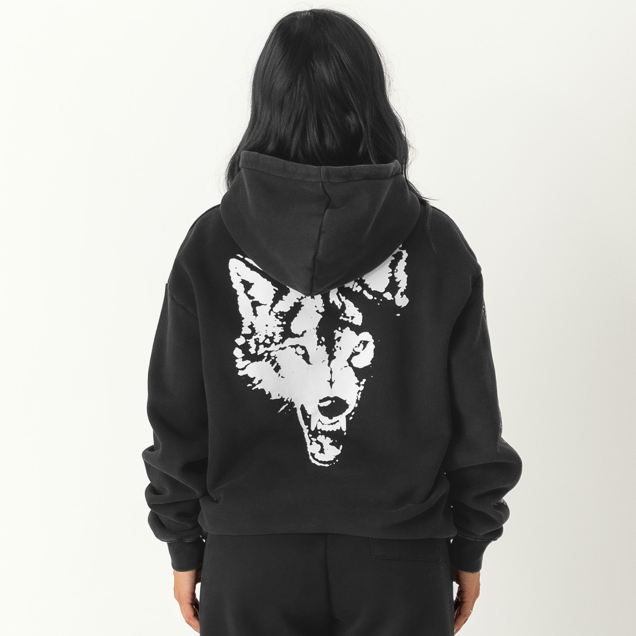 KILL CREW OVERSIZED LUX HOODIE - BLACK