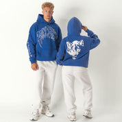 KILL CREW OVERSIZED LUX HOODIE - BLUE
