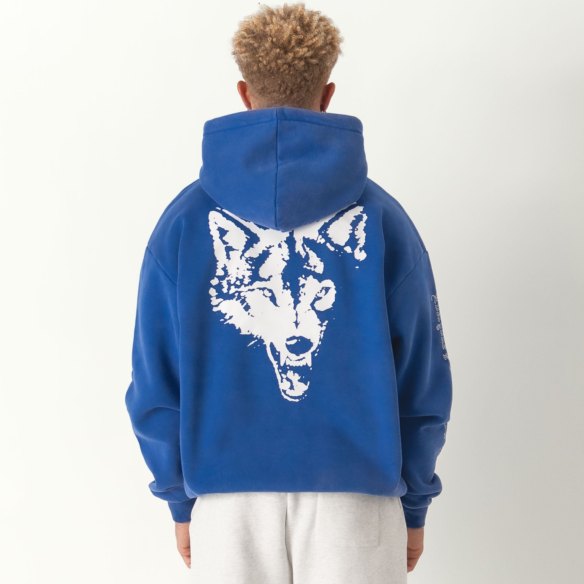 KILL CREW OVERSIZED LUX HOODIE - BLUE