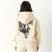 KILL CREW OVERSIZED LUX HOODIE - CREAM