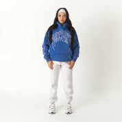 KILL CREW OVERSIZED LUX HOODIE - BLUE