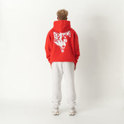 KILL CREW OVERSIZED LUX HOODIE - RED