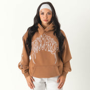 KILL CREW OVERSIZED LUX HOODIE - SAND