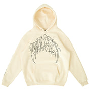 KILL CREW OVERSIZED LUX HOODIE - CREAM