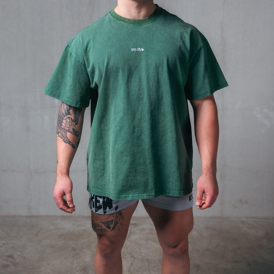 OVERSIZED LUX "SIMPLE" T-SHIRT - GREEN