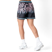 BSEM FIGHT SHORTS (THAI CUT) - BLUE / PINK