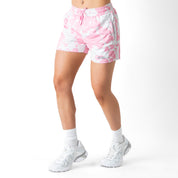 MOO THAI SHORTS (MID THIGH CUT) - PINK COW