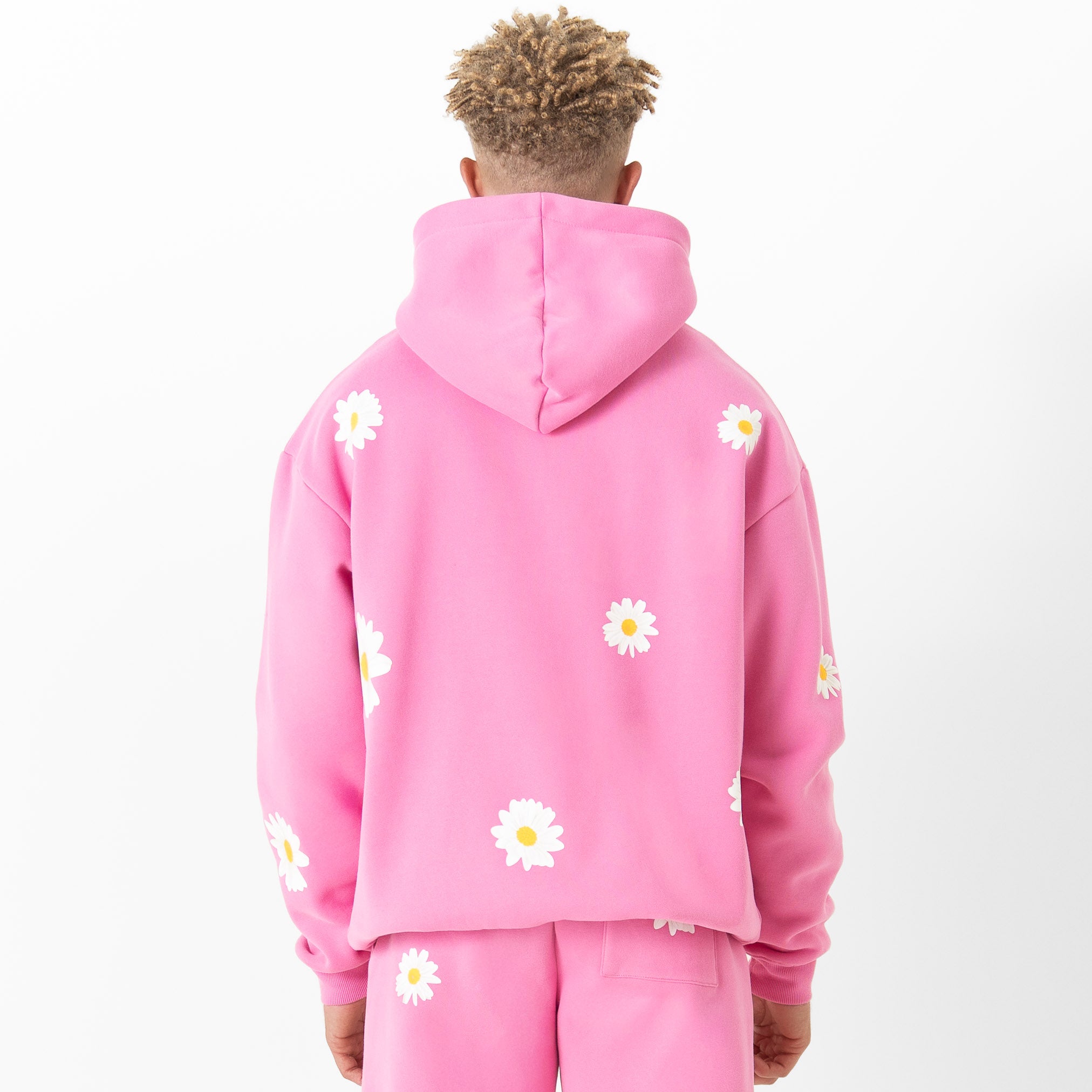 OVERSIZED LUX "DAISY" HOODIE - PINK