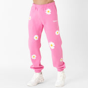 OVERSIZED LUX "DAISY" SWEATPANTS - PINK