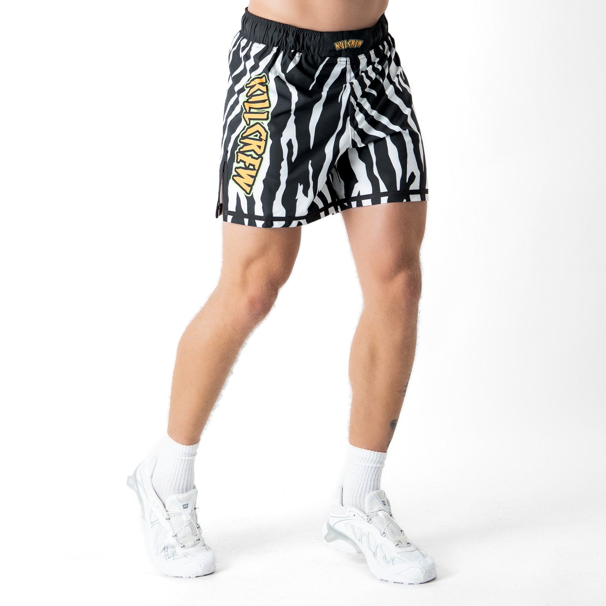 BSEM FIGHT SHORTS (THAI CUT) - ZEBRA – Kill Crew