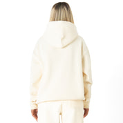 OVERSIZED LUX "PSYCHOTIC CLOWN" HOODIE - CREAM