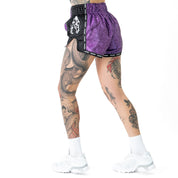 MUAY THAI FIGHT SHORTS -  PURPLE