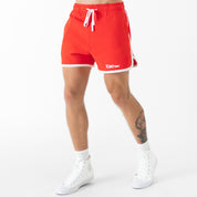 VINTAGE COTTON SHORTS (MID THIGH CUT) - RED