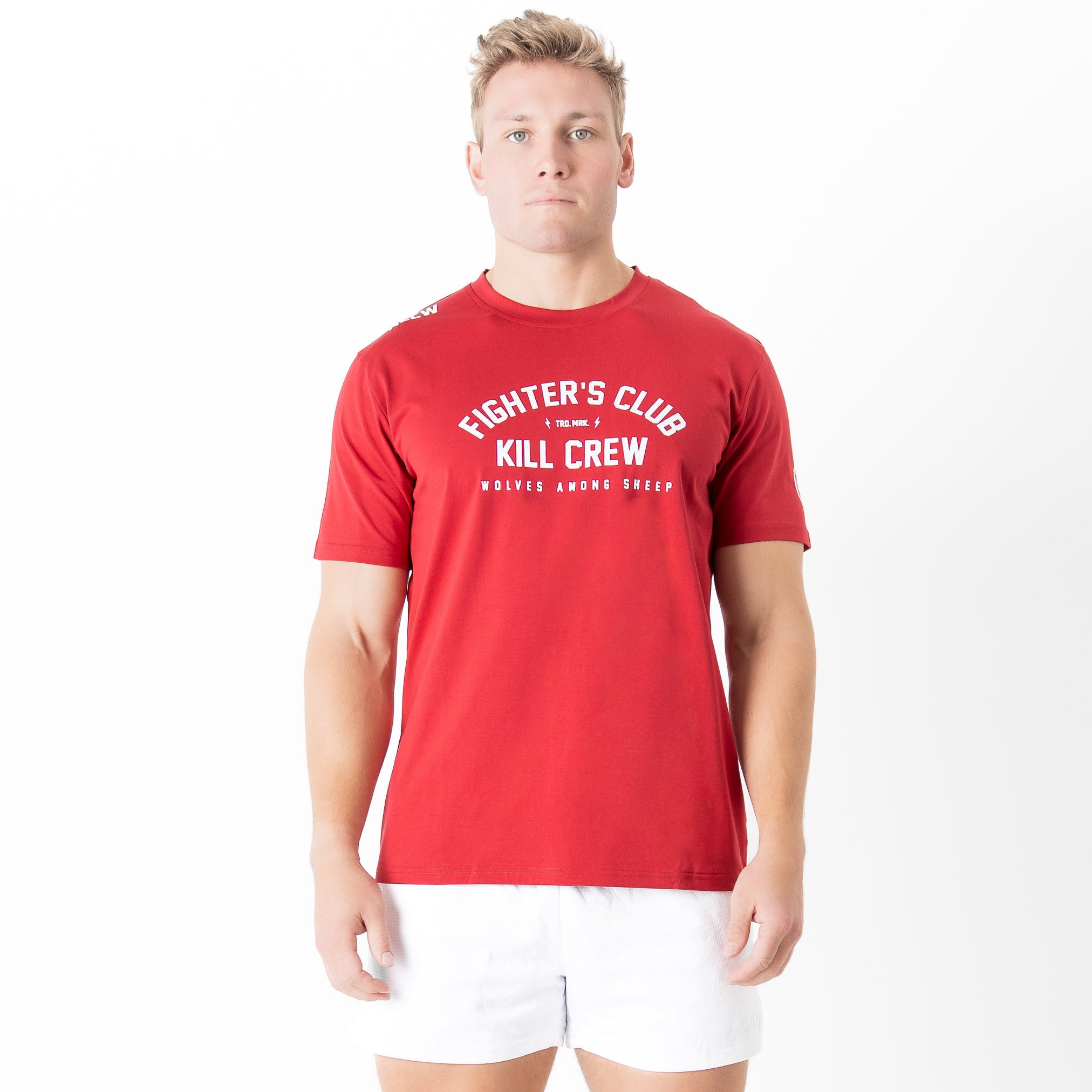 FIGHTER'S CLUB T-SHIRT - MAROON