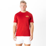 MUAY THAI TWIN TIGER T-SHIRT - RED