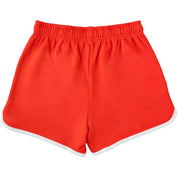 VINTAGE COTTON SHORTS (MID THIGH CUT) - RED