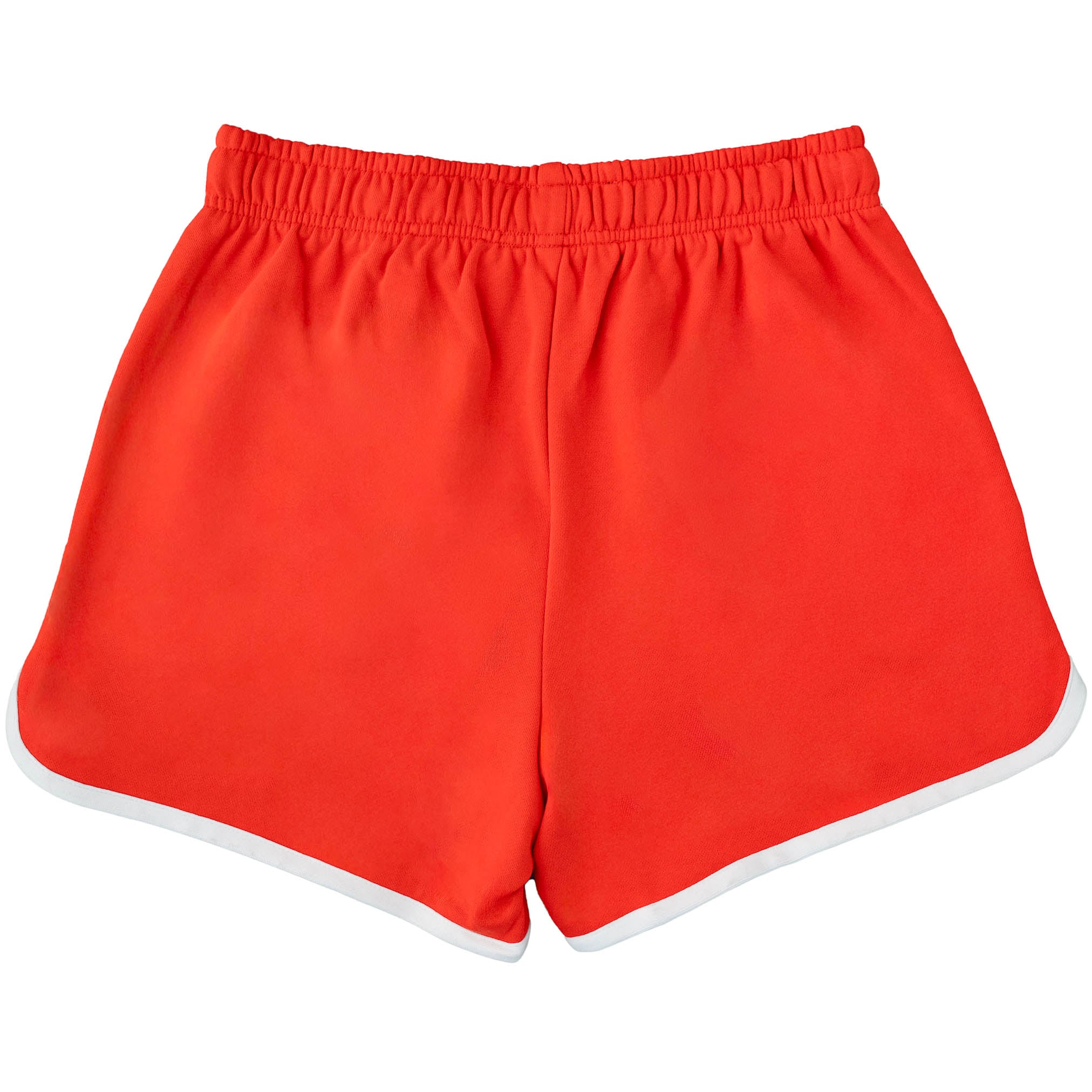 VINTAGE COTTON SHORTS (MID THIGH CUT) - RED