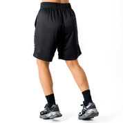 RELAXED CUT SHORTS FLAME - BLACK / WHITE