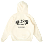 OVERSIZED LUX RIGOROUS TRAINING HOODIE - CREAM / BLACK