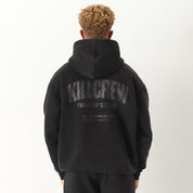 OVERSIZED LUX RIGOROUS TRAINING HOODIE - BLACKOUT