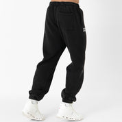 HEAVYWEIGHT LUX "SIMPLE" SWEATPANTS - BLACK