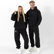 HEAVYWEIGHT LUX "SIMPLE" SWEATPANTS - BLACK