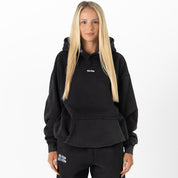 OVERSIZED LUX "SIMPLE" HOODIE - BLACK