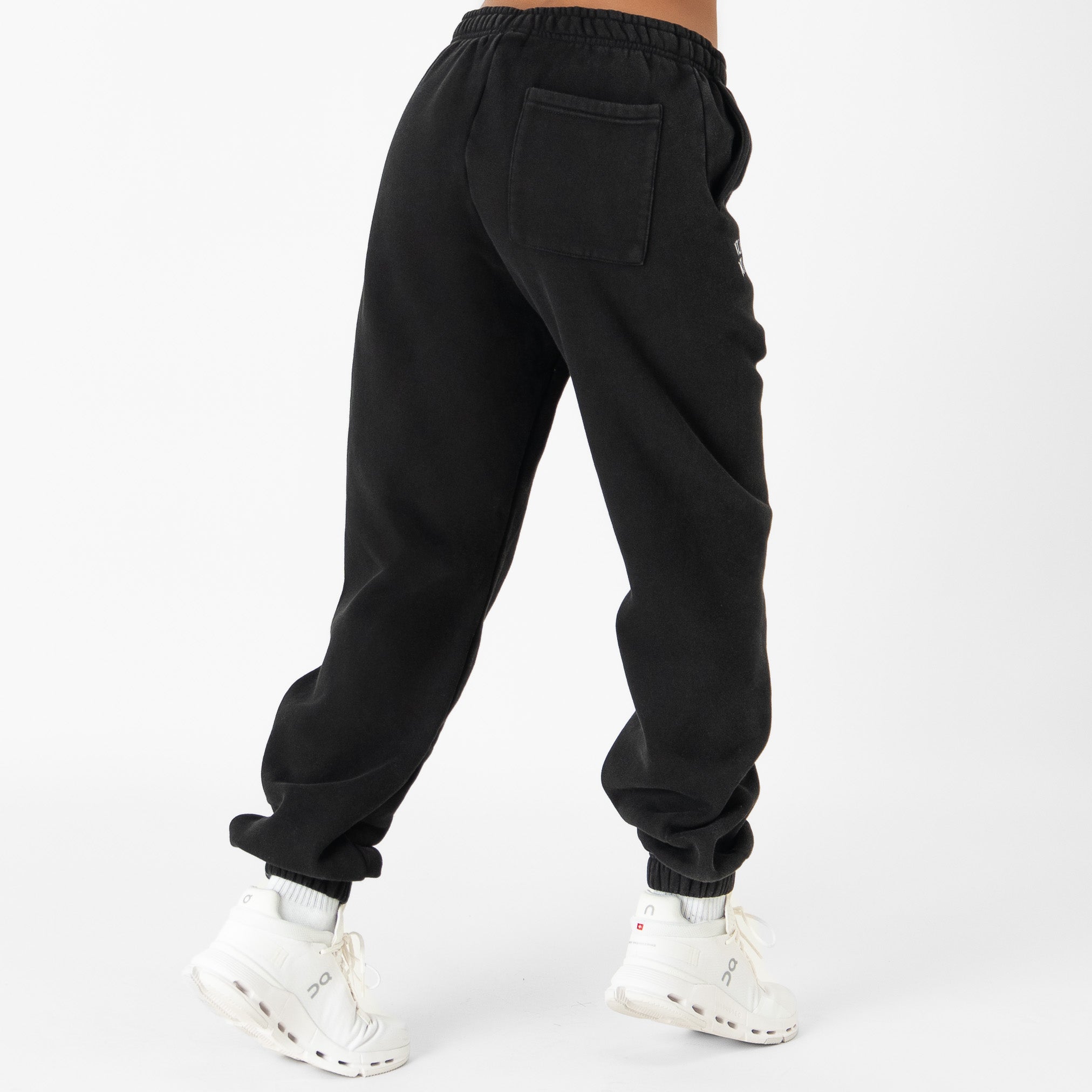 HEAVYWEIGHT LUX "SIMPLE" SWEATPANTS - BLACK