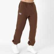 HEAVYWEIGHT LUX "SIMPLE" SWEATPANTS - BROWN