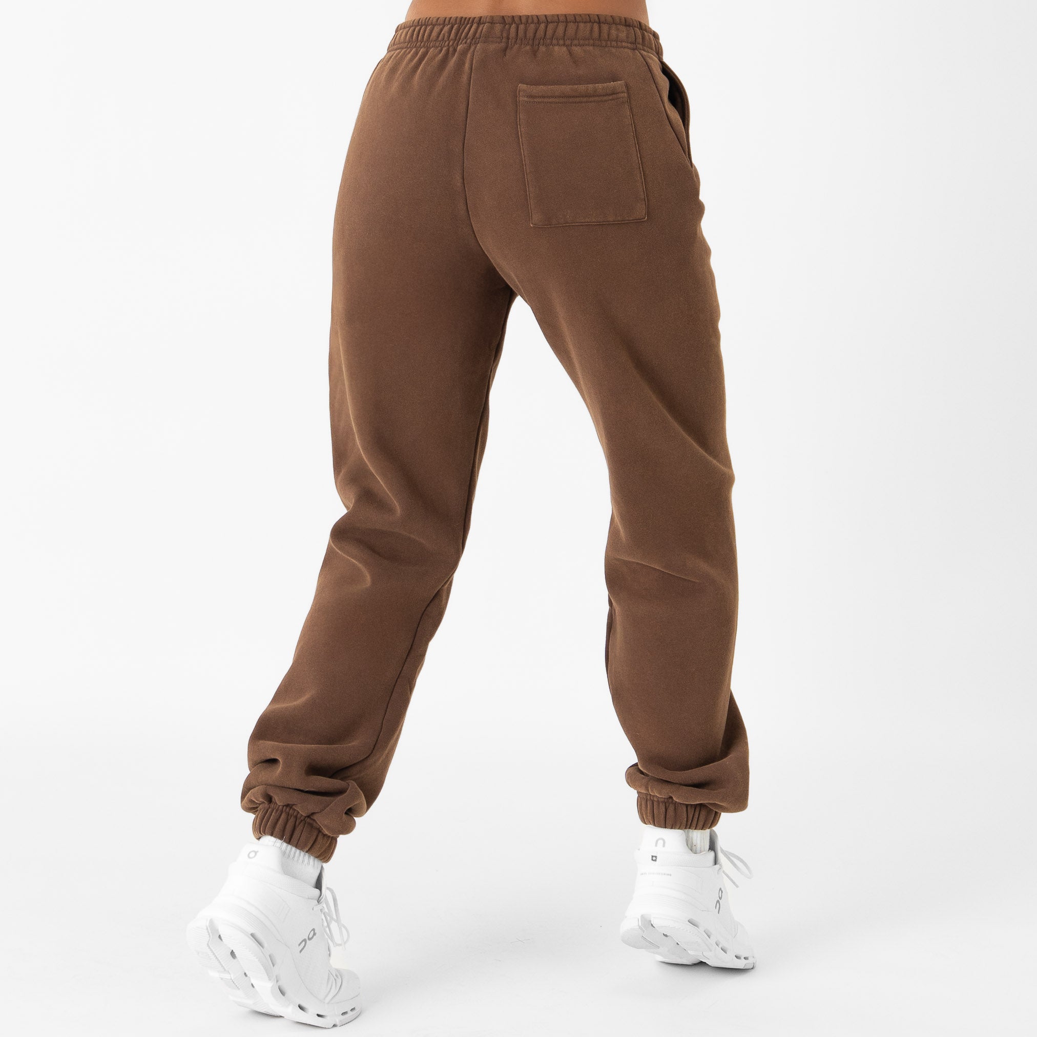 HEAVYWEIGHT LUX "SIMPLE" SWEATPANTS - BROWN