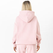 OVERSIZED LUX "SIMPLE" HOODIE - ROSÉ
