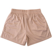 SIMPLE MUAY THAI SHORTS (MID THIGH CUT) - LIGHT SAND