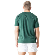 "SCRIPT" T-SHIRT - GREEN / GOLD