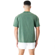RELAXED FIT LUX "SIMPLE" T-SHIRT - GREEN