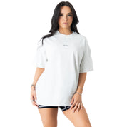 RELAXED FIT LUX "SIMPLE" T-SHIRT - GREY