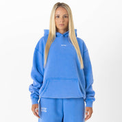 OVERSIZED LUX "SIMPLE" HOODIE - BLUE