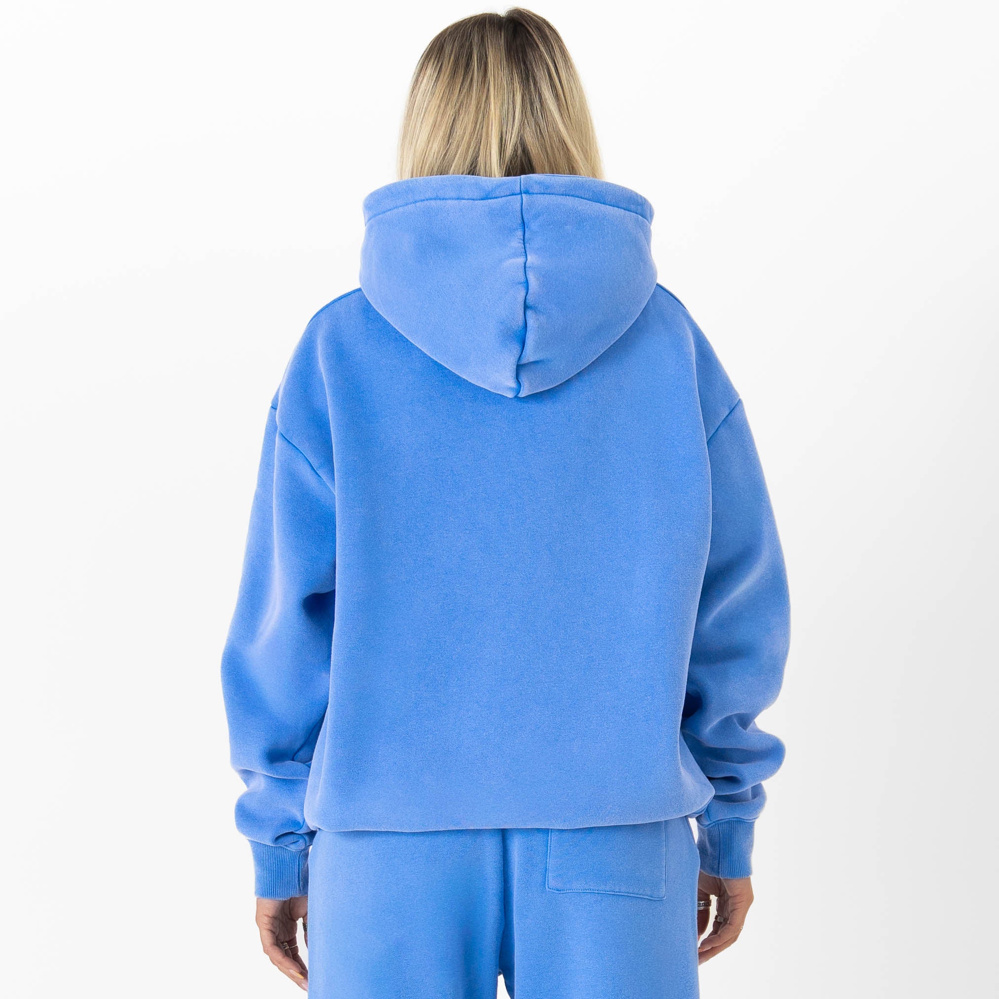 OVERSIZED LUX "SIMPLE" HOODIE - BLUE